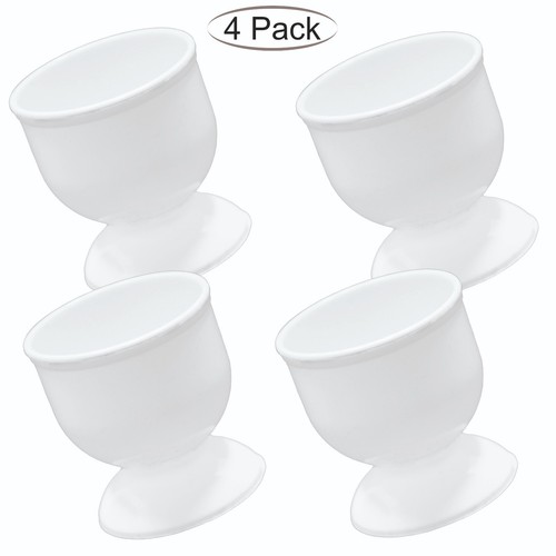 White egg cup - hard, soft