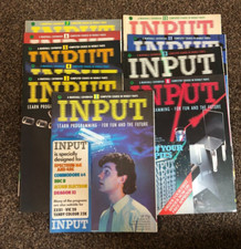 Bundle of 10 Input Magazines Numbers 2 to 9, 11 & 12