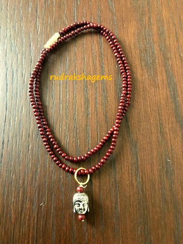 Red sandal wood buddhist - red,