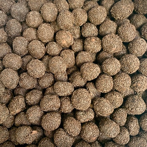 Rum balls retro sweets - balls, candy