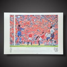 Andy Cole Manchester United Hand Signed Art Print Limited Edition COA £29.99