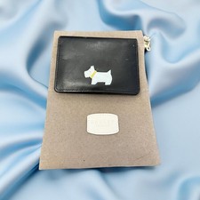 Radley. Black Leather Travel Pass Wallet. 9 Slots. Used. Very Good Condition.