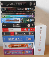 DVD boxsets bundle joblot