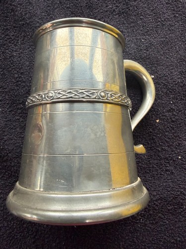 Vintage semi plain tankard - vintage,