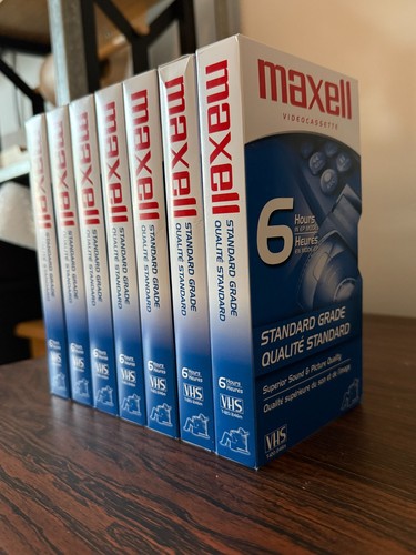 Lot maxell 120 vhs - 7, t-120