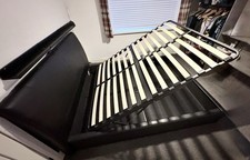 ?️ King Size Faux Leather Ottoman Storage Bed – Excellent Condition