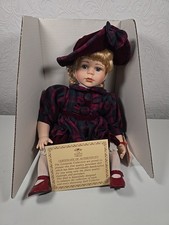 The Leonardo Collection Porcelain Phillipa Doll With Box & Certificate 
