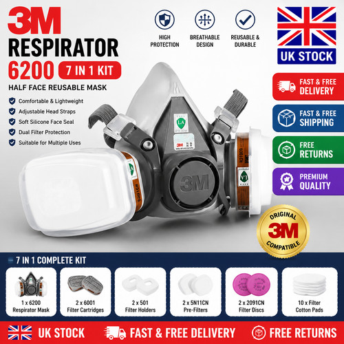 2026 6200 gas - mask, spray