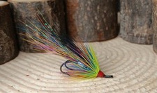 3 x polychrome Salmon Flies