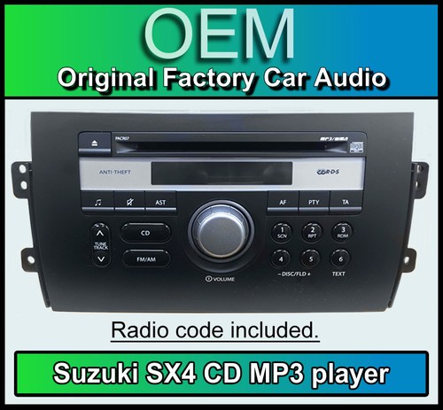 Suzuki sx4 radio mp3 - suzuki,