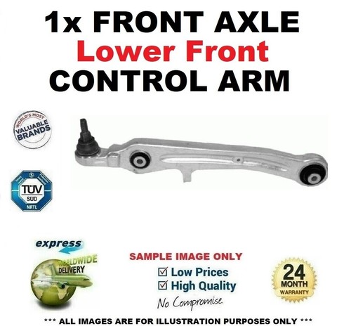Front axle lower - front,
