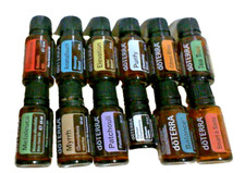 Nice Selection of EMPTY Genuine doTERRA Essential Oil 15ml & 5ml Bottles.