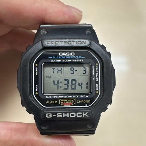 Shock 5600e black casio - dw-5600e,