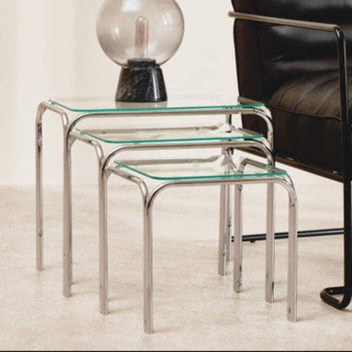 Jordan clear glass set 3 - of,