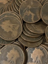 Penny Queen Victoria Old Head