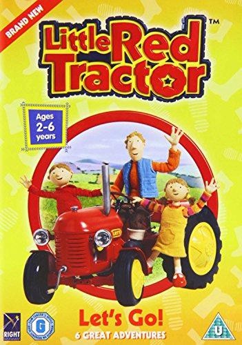 Little red tractor let go - red, tractor: