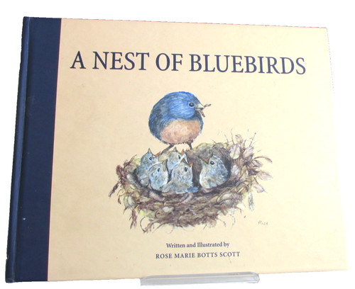 Nest bluebirds rose - a,