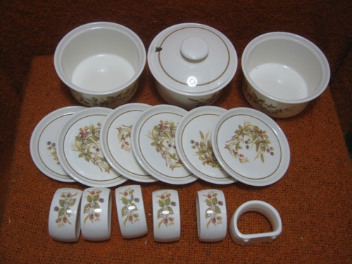 Harvest napkin rings 6x - m&s,