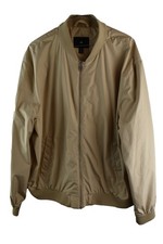 H&M Beige Bomber Jacket size XL Mens Full Zip Windcheater Casual Outdoors