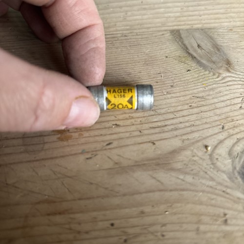 Hager 20a fuse l156 - fuse,