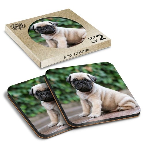Boxed square coasters - coasters,