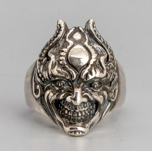 Devil skull ring - skull,