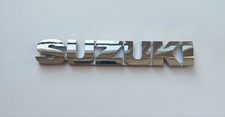 For Suzuki Badge Emblem Silver