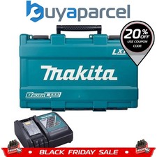 Makita DC18RC 18v 22min Intelligent FAST Lithium Battery Charger Black + Case