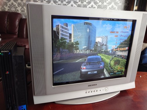 Samsung slimfit crt tv - slimfit,