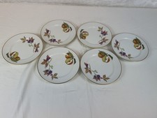 Royal Worcester Evesham 6 Small Salad Plates