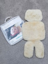 Bowron Babycare Shortwool Sheepskin Fleece Universal Liner Pram Stroller Carseat