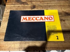 VINTAGE Meccano Instructions