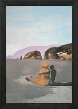 SALVADOR DALI PAINTING Framed