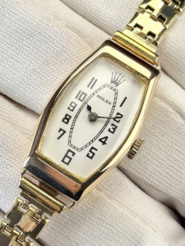 Rolex lady cocktail 9ct gold - rolex,