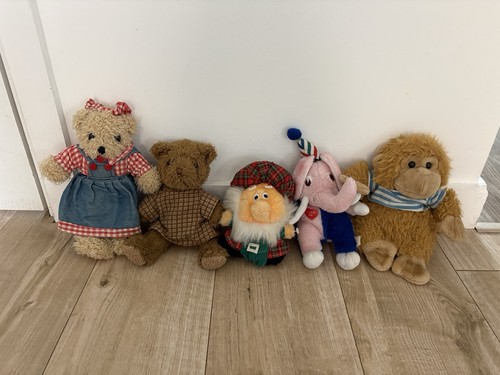 Vintage retro plush soft toy - vintage,
