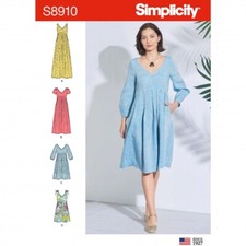 Simplicity Sewing Pattern 8910