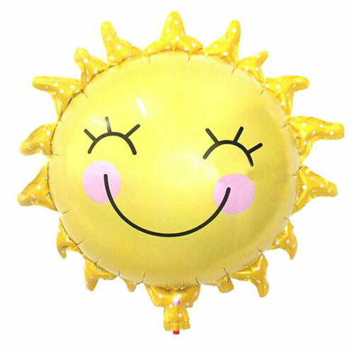 Sun balloon birthday party - balloon,