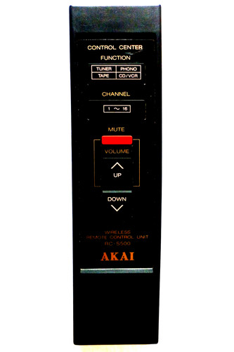 Akai hifi remote control - hifi,