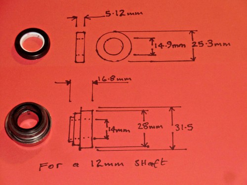 Water pump mechanical seal - mechanical,