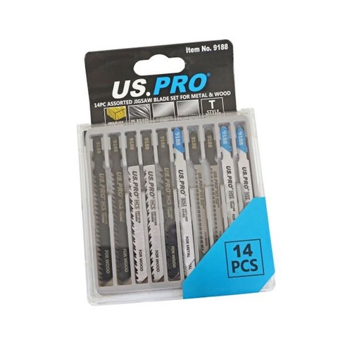 Pro 14pc assorted jigsaw - us,