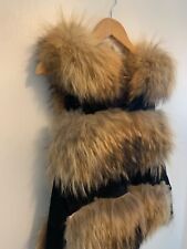 Twenty fall gilet medium/small used payed £250/real fur in good condition