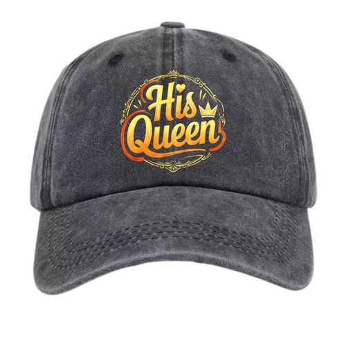 His queen vintage washed - his,