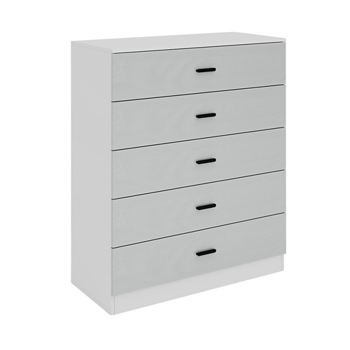 Drawer wooden bedroom chest - 5,