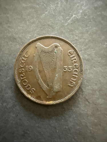 1933 irish half penny - irish,