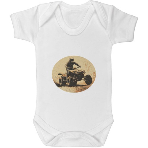 Quad bike rider baby - rider',