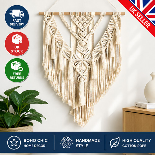 Macrame wall hanging - macrame,
