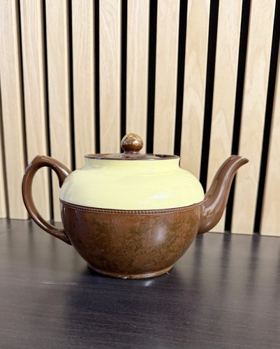 Vintage sadler teapot brown - vintage,