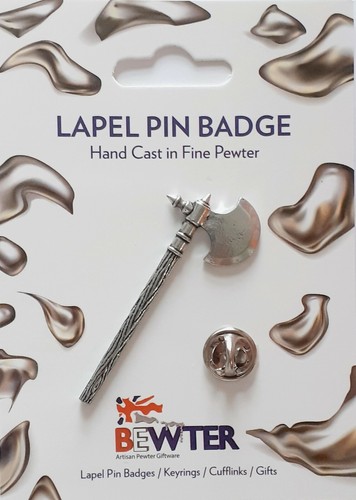 Axe lapel pin badge viking - pin,