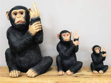 Rude Monkey Ornament Up Yours