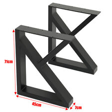 2/4x Industrial Iron Metal